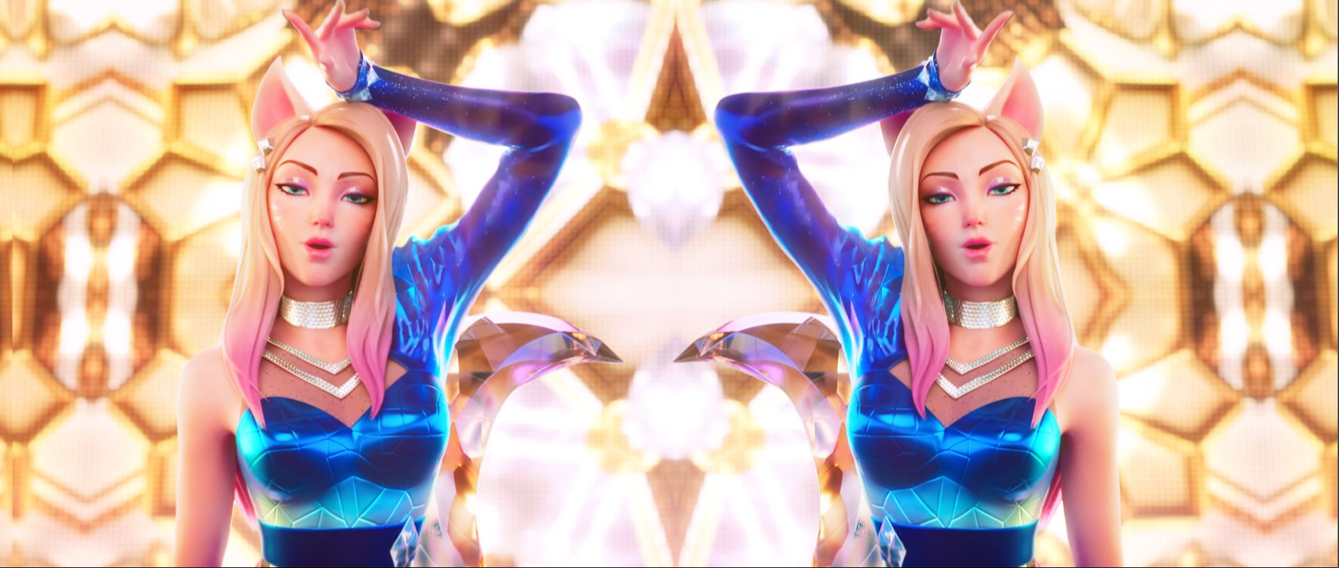 Ahri KDA [ALL OUT] - League of Legends [4K Version] (Wallpaper Engine) on  Make a GIF